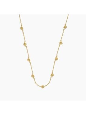 Madewell Tiny Flowers Choker Necklace